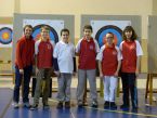 5 archers au dernier Concours Jeunes d‘Isles sur Sorgues